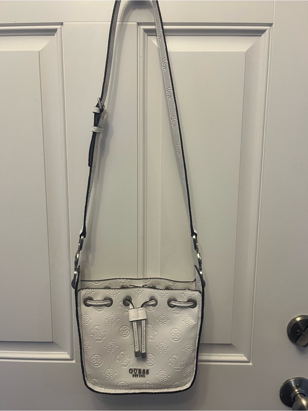 Guess Embossed Crossbody Bag